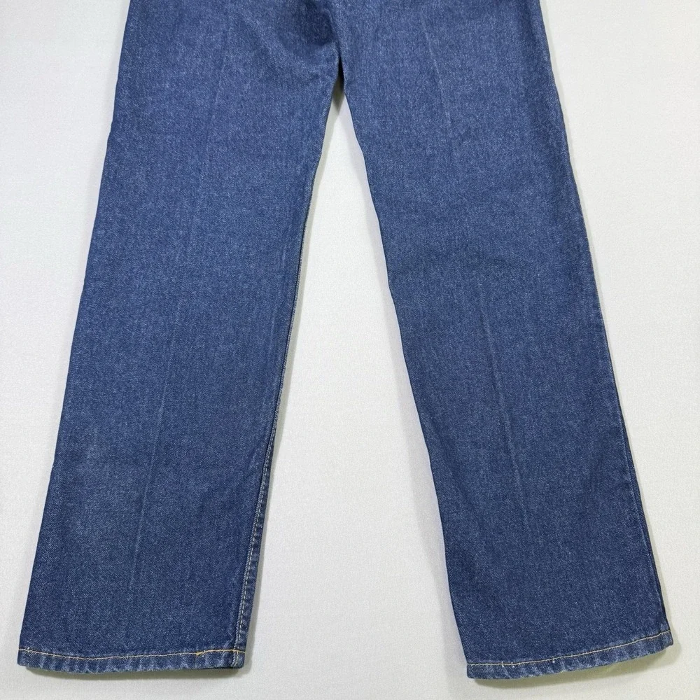 VTG Levis 505 Jeans 36x32 (measures 34x32) Mens Orange Tab Made in USA 80s EUC